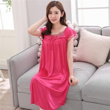 Femme Nœud Satin Chemise de