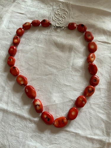 Collier corail - de,