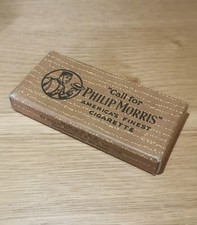 🔵 repro d'un paquet de 4 cigarettes Philip Morris factice us ww2 gi ration k