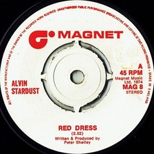 Alvin Stardust - Robe rouge 7"