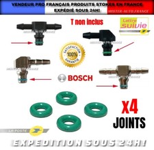 4 JOINT TORIQUE RETOUR INJECTEUR FUITE OFF GASOIL ✅BOSCH 1.4 1.6 HDI 1.5 1.9 DCI