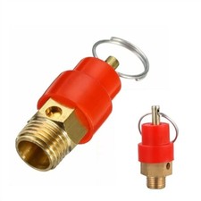 Compresseur d'air laiton 1/4 1/8 soupape de décharge de pression 8 bar 120PSI