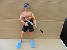 HASBRO Pawtucket 1994 ACTION MAN rare Plongeur 4 - no Big Jim GI Joe Action Joe