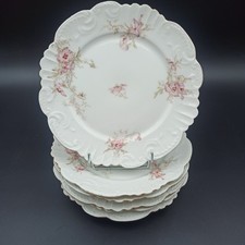 LIMOGES - 6 PORCELAIN FLAT