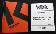 Kubota B5200 B6200 B7200 & Tvh Tracteur Atelier Service Manuel de Réparation