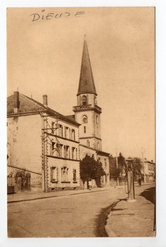 Dieuze duss moselle cpa - moselle, 57