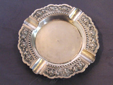 CHINESE EXPORT SILVER CENDRIER ASIATIQUE