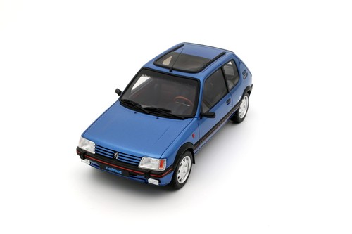 Peugeot 205 gti mans blue - peugeot,