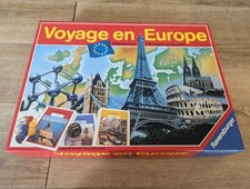 Voyage en Europe de 2 à 6 joueurs - RAVENSBURGER 1990 - Occasion TBE
