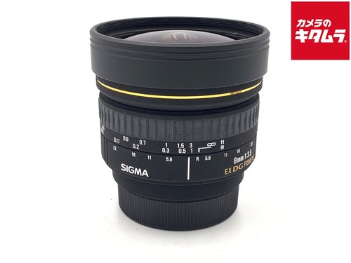 Sigma 8mm dg circular - 8mm, f3.5