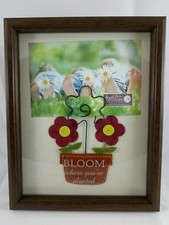 flower pot 4x6 wooden photo