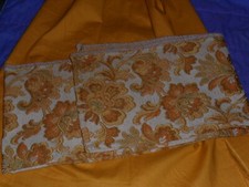 Antique French stripe,quilted flowers + a piece of silky cotton fabric.