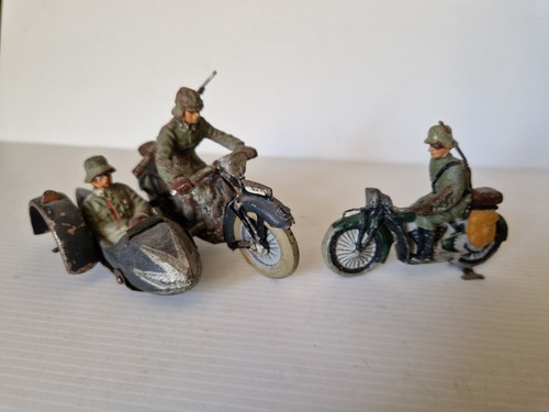 Jouet ancien side car moto - jouet,