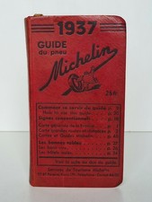 Ancien guide michelin - ancien, 1937
