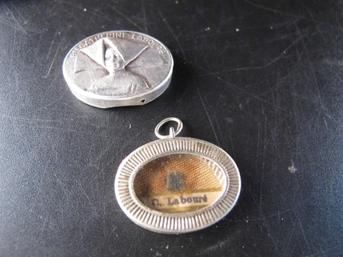 Reliquaire ancien pendentif - reliquaire,