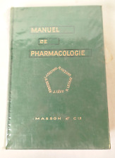 HAZARD MANUEL DE PHARMACOLOGIE 1970 Medecine Chimie Livre Sciences Etudes YD3