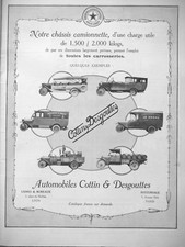 PUBLICITÉ DE PRESSE 1922
