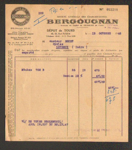 Tours usine de - (37),