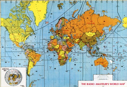 Carte qsl radio amateur - carte,