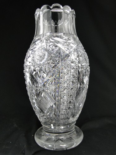 Superbe grand vase cristal - superbe,
