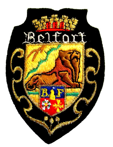 Ecusson belfort le lion - ecusson,