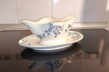 Saucière ancienne en faïence du Rhône Labrut Frères XIXème