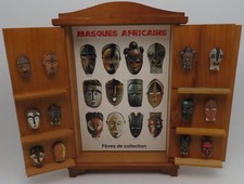 COFFRET ARMOIRE BOIS + 12