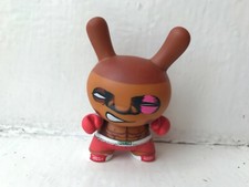 3" Kidrobot Dunny Azteca Série 2 Chamuco Lui Mata Boxe Tepito Figurine En Vinyle