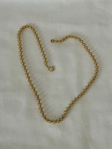 Collier maillons boules - collier,
