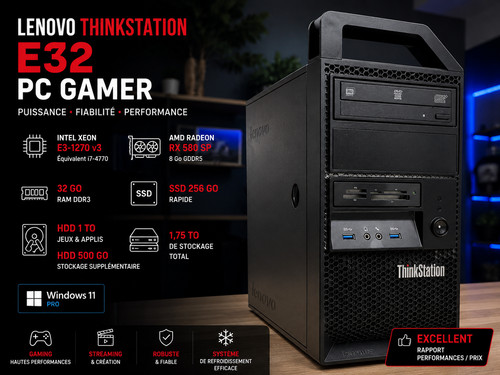 Gamer lenovo e32 équiv - gamer,