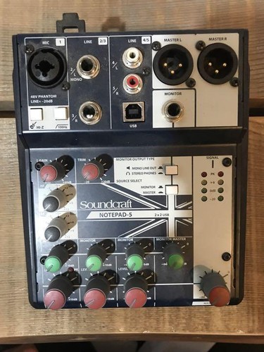 Soundcraft notepad compact - soundcraft,