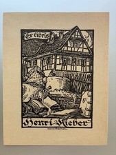 Ex-libris Alsace, Henri BACHER