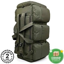 Sac à Dos Randonnée Montagne Camping Plein Air Survie 100 Litres Vert Trekking