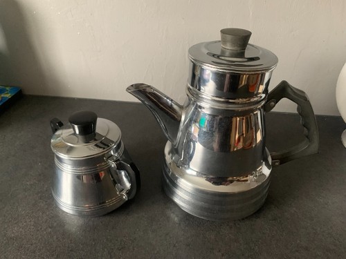 Ancienne cafetière sucrier - cafetière,