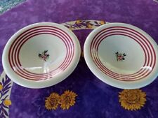 2 Plats Ronds Creux Assiettes