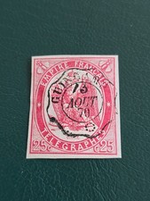 Timbre France Télégraphe 1