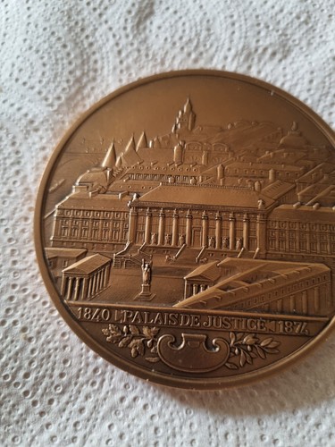Médaille bronze palais de - médaille,