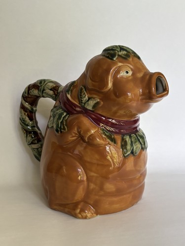 Pichet cochon barbotine - pichet,