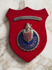 INSIGNE GENDARMERIE PLAQUE DE BAUDRIER LÉGION DE BOURGOGNE