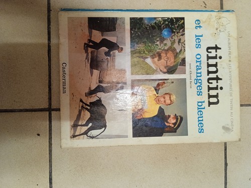 Tintin les oranges - tintin,