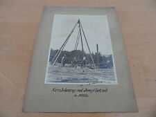 Antique Photo Moteur Fixe