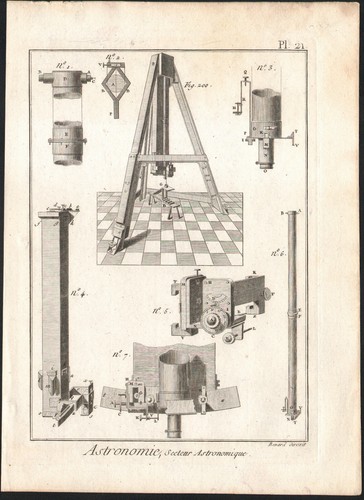 1778 gravure astronomie - 1778,
