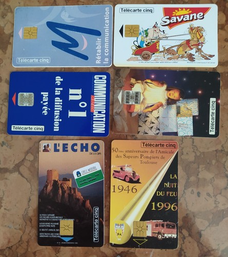 France telecartes unites - france, 5