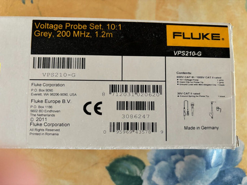 Sonde pour oscilloscope fluke - sonde,