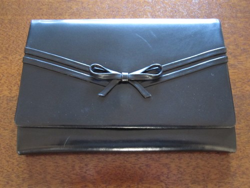 Pochette soirée cuir - soirée, en