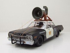 Dodge Monaco Blues Mobile Look-A-Like 1974 Avec Haut-Parleur Modèle 1:18 Kk Sc