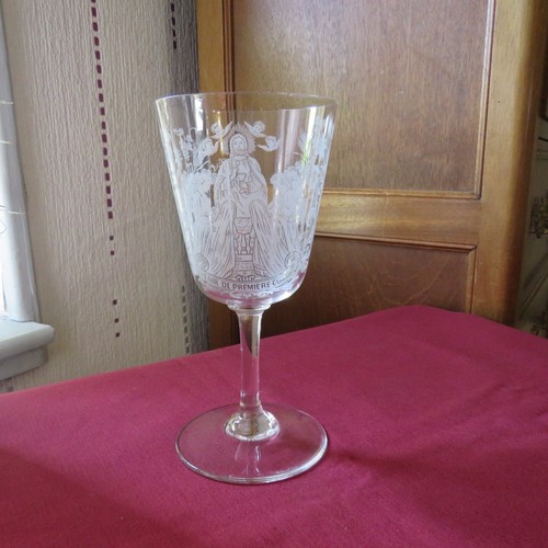 Verre communion en cristal - de,