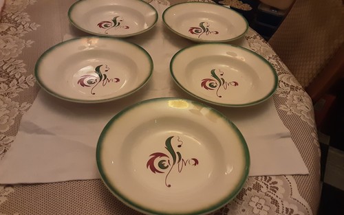 Assiettes creuses faience - 5,