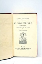 LIVRE ANCIEN SHAKESPEARE