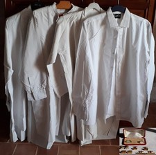 lot de 4chemises anciennes en